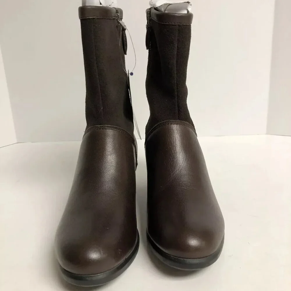 Eastland Women's Kiera, Brown Zip Boots, Size 6 M